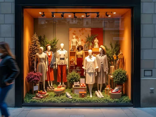 maximizing sales with eye-catching window displays