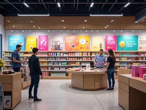 creating eye-catching in-store promotional signage