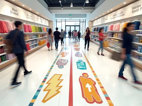 best practices for designing retail floor decals
