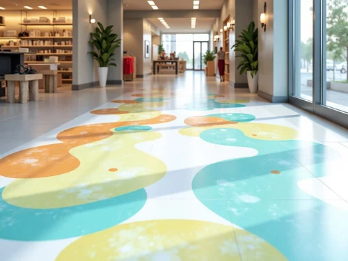 tips for designing engaging floor graphics